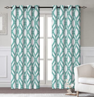 FATIMA 84" GROMMET BLACKOUT CURTAIN - Image 3